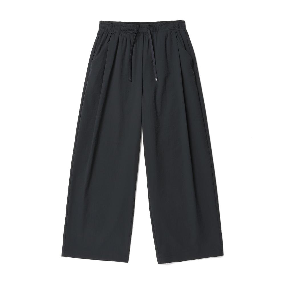 [Snowpeak] Minute Women's 9-Part Semi-Wide Pants Dark Navy (S26MWFPT73)