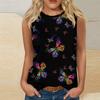 New Color Butterfly Tank Tops 3D Print Women O-Neck Casual Vest Off Shoulder Y2k Elegant Sleeveless Top Camisole Woman Clothing