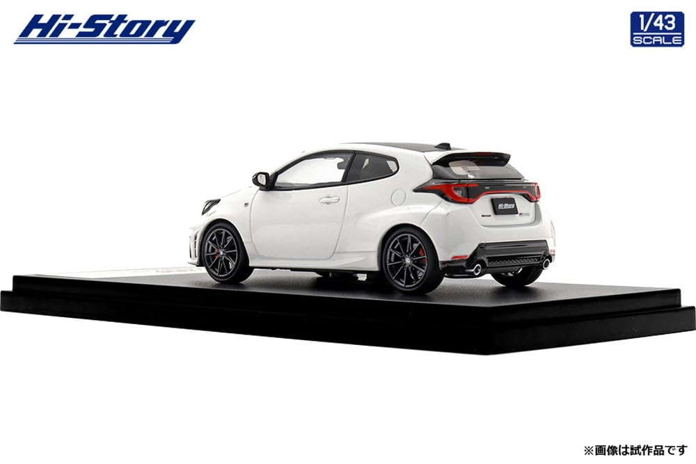 Interallied Hi Story Toyota GR Yaris RZ High performance Super White II Finished Model HS574WH 1/43 (2025)