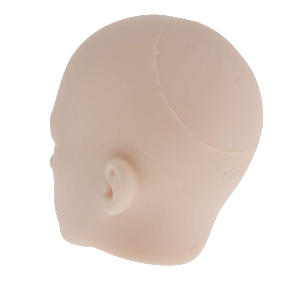 F Fityle Doll Carved Male Doll Head Figure BJD Doll DIY 1/6 Head, Head, Sculpt, Head,