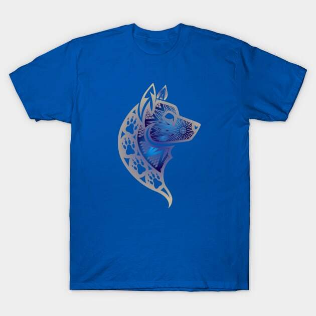 The Wolf Blue Made in Australia USA TShirt S5XL Unisex T-Shirt L