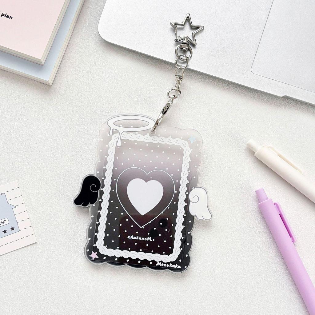 Original Angel Wings Cream Acrylic Small Card Sleeve