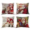 New Christmas Pillow Case Decorative Pillow Office Sofa Waist Quilt Cover