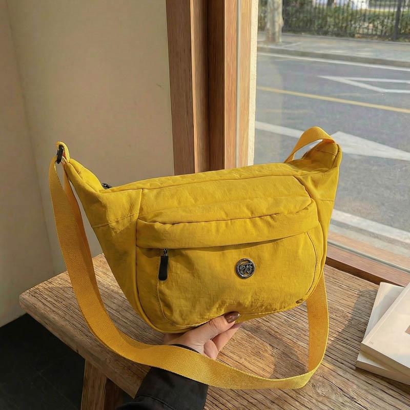 Hochwertige Crossbody-Ministasche, lässige ultraleichte Satteltasche, Schulter-Knödeltasche, Brusttasche