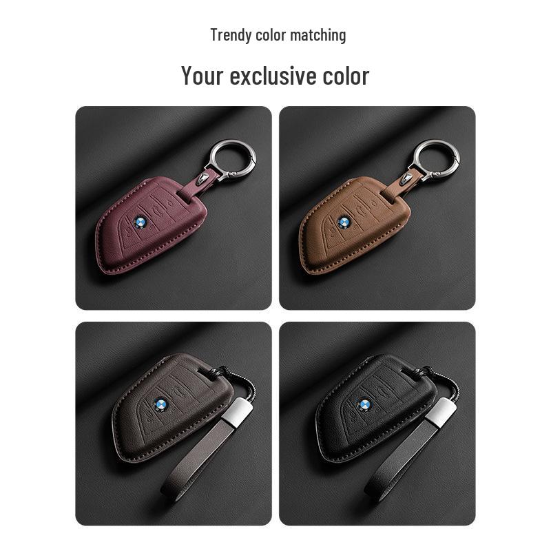 BMW Schlüsselhülle für X5, Neuen X1, 7er, X3 und 5er - 2025 Edition, Stilvolle Hülle für Herren, Kompatibel mit i5, 530 und mehr.