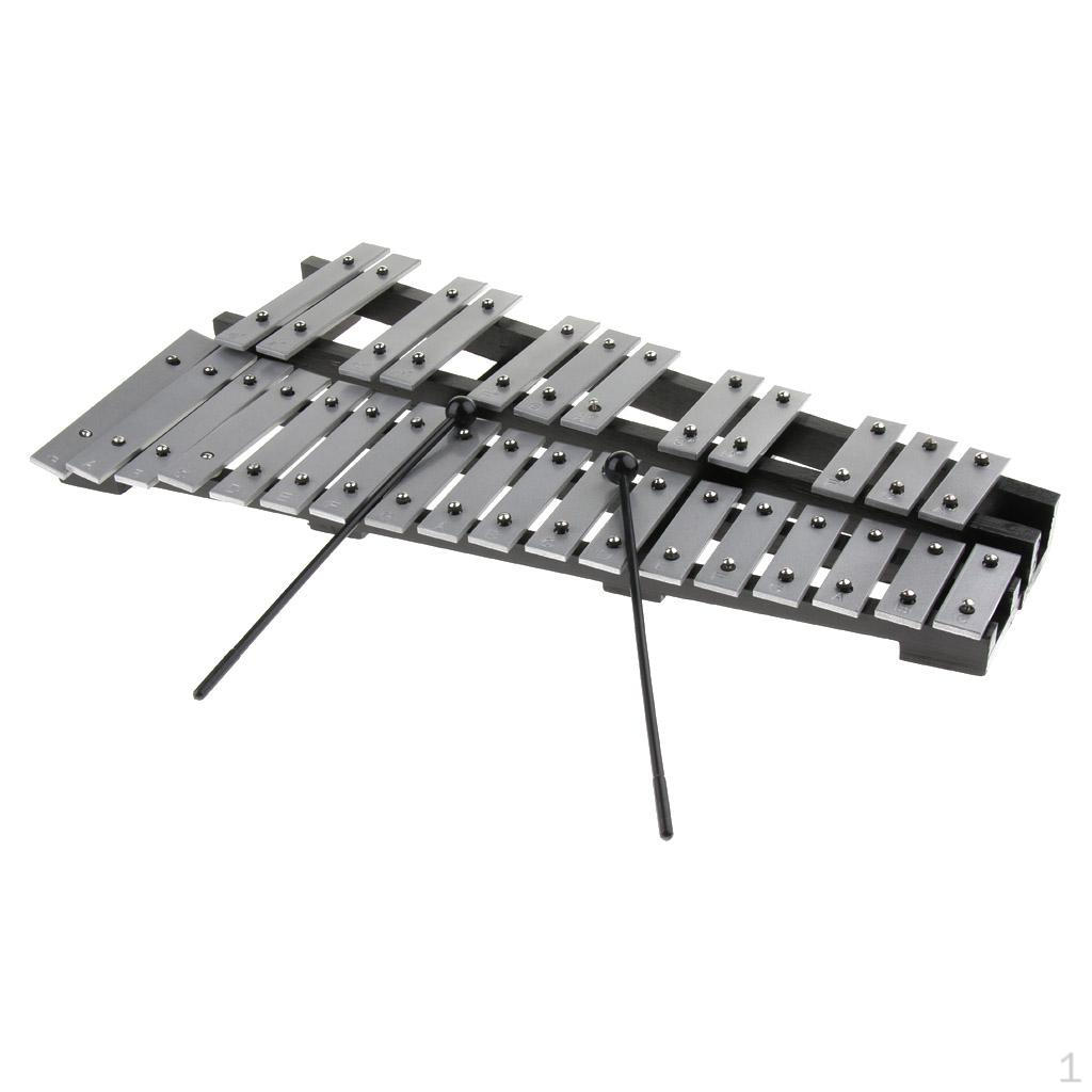 30 Glockenspiel Xylophone Percussion Gift with Carrying Bag Mallets