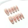 Princess Style French Cat Eye Butterfly Nail Art: Handmade, High-Grade, Light Luxury Wearable Nails
