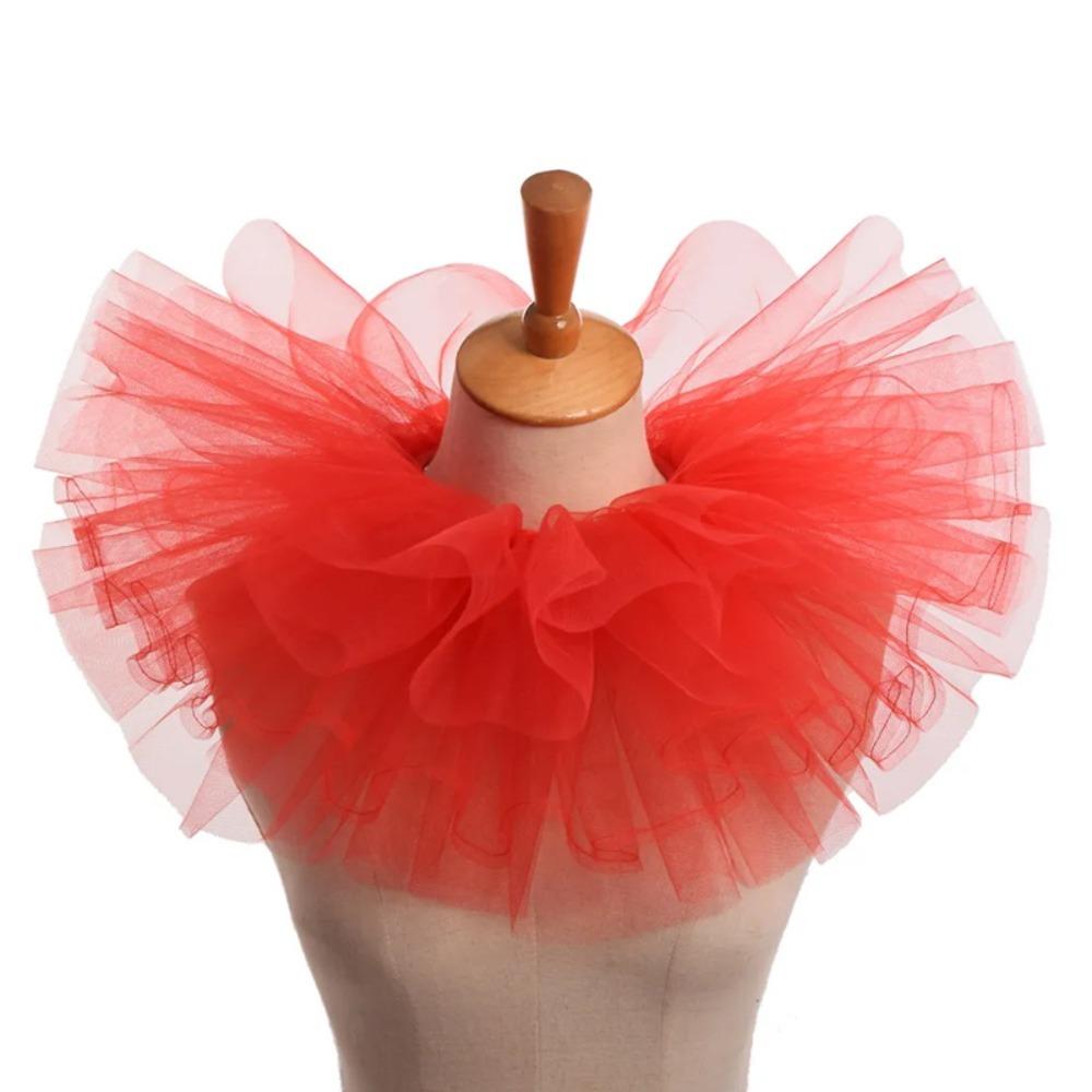 Detachable Neck Ruffled Collar Vintage Retro Ruff Collar Renaissance False Collar Collar Accessory