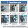 Trendy! Vacuum Bags for Clothes - Pack of 10 40 X 30 Cm Reusable Storage Bags Vacuum Bags with Seal and Space Saving Travel Bags
