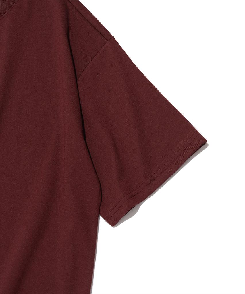 BERNI Busan Seagull Trip Short Sleeve T-Shirt (Wine)