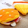 Wonder Pocket Watermelon Orange Fruit Shape Plush Keychain Pendant Coin Pocket Pouch Purse