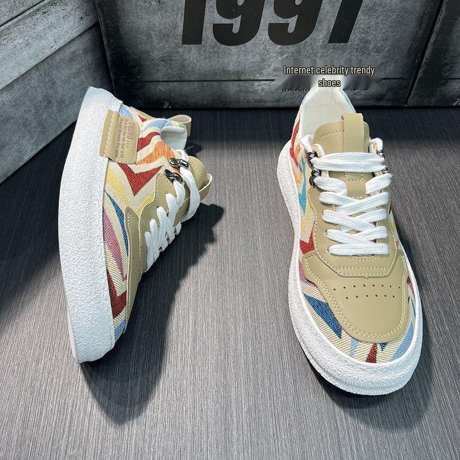 2025 Summer Men's Ice Silk Fabric Lightweight Breathable Casual Sports Shoes
