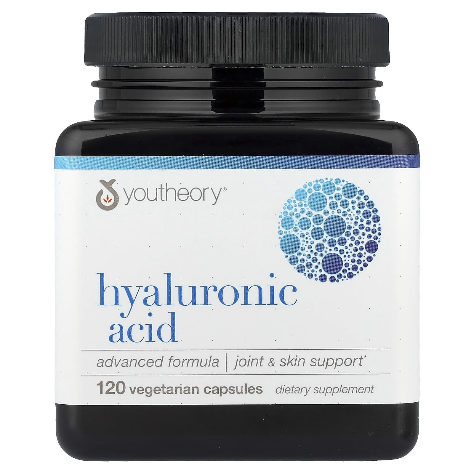 

Hyaluronic Acid, Advanced Formula, 120 Veggie Capsules
