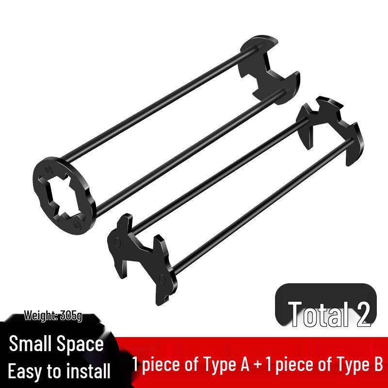 Universal 8-in-1 Sink Wrench: Multifunctional Tool for Water Pipe and Faucet Installation