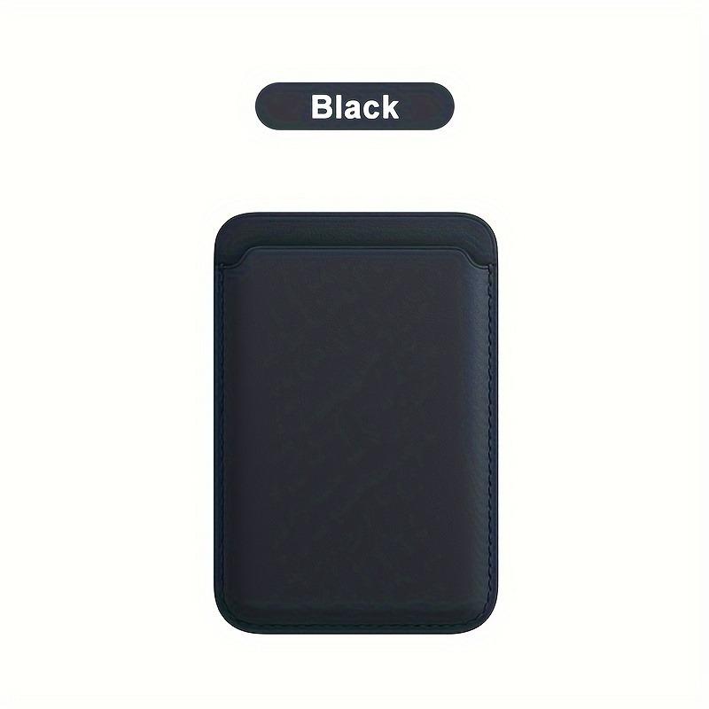1pc Magnetic Artificial Leather Card Clip for IPhone 14 Pro Max 13 12 Pro Magnetic Wallet Card Holder Bag Phone Case Accessories
