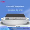 H3C S5008PV6-EI-HPWR 8-Port Gigabit PoE Managed Switch