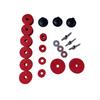 Cymbal Hardware Kit with Felts Universal Drum Accessory Spare for Drummers