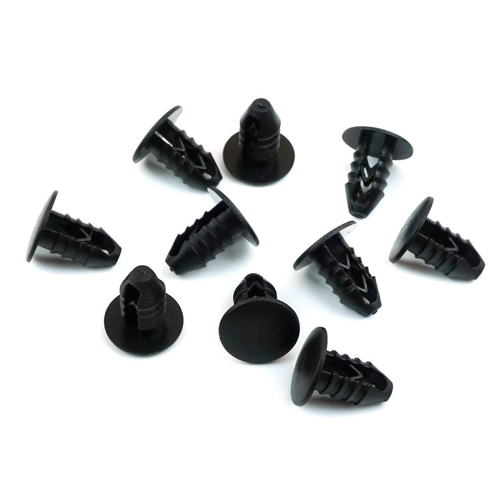 ECF5044 10 Pieces Fir Tree M.10 Clips for Renault Fiat Head Size 15.70 mm