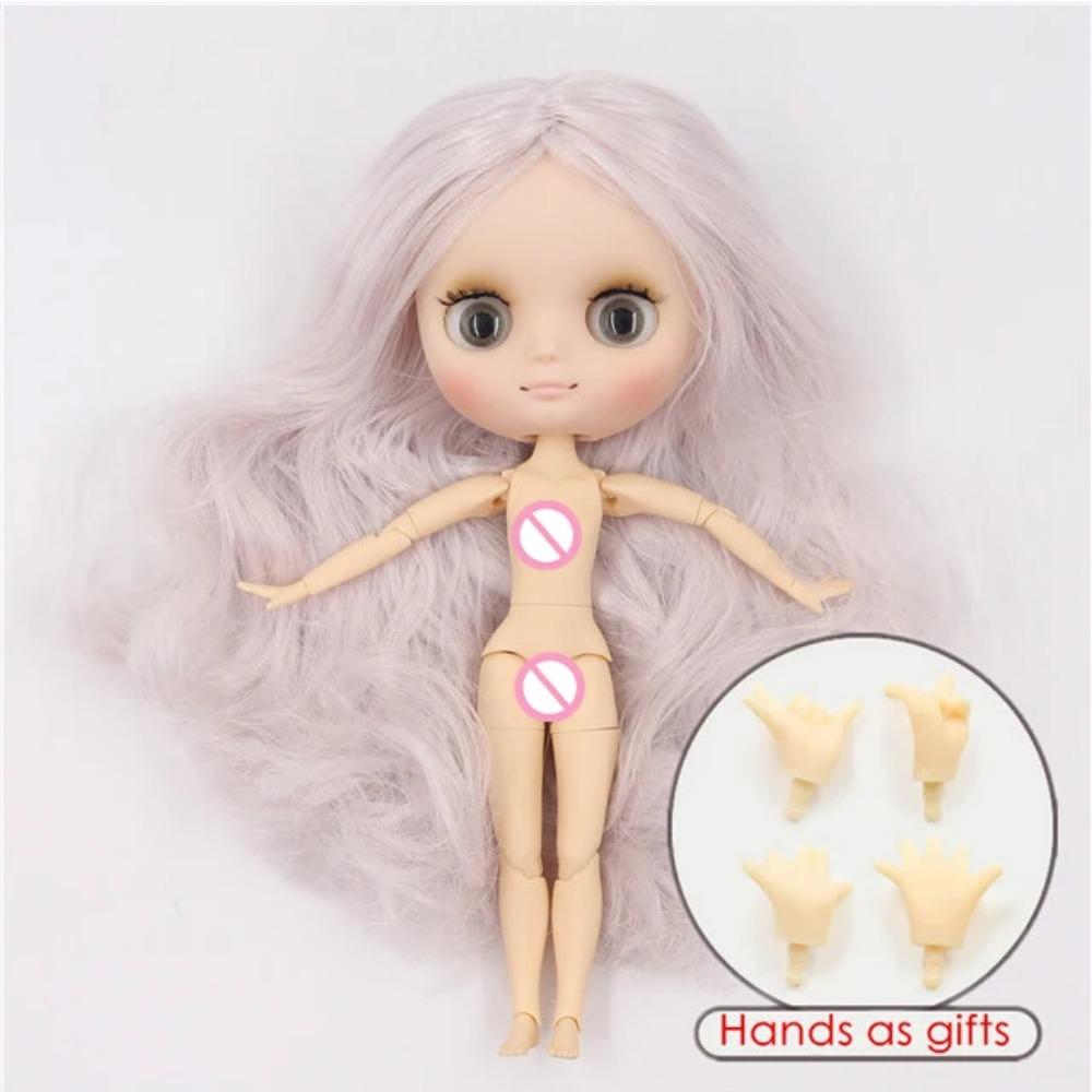 

DBS blyth Middie Doll шарнірне тіло матове обличчя 1/8 bjd 20см іграшка аніме дівчата подарунок nude doll(20cm)