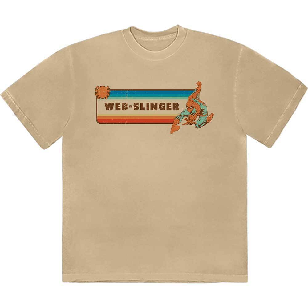 Marvel Comics Unisex T-Shirt: Spider-Man Web-Slinger (Medium) 4XL