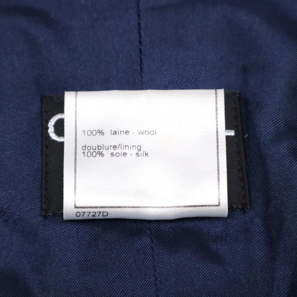 CHANEL [Domestically Authorized] 98A P11948V06806 CC Logos Wool Bolero Docking Long dress 40 blueUsed