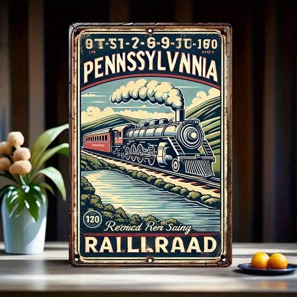 Vintage Metal Tin Sign Poster Retro Wall Art Plaque Home Decor