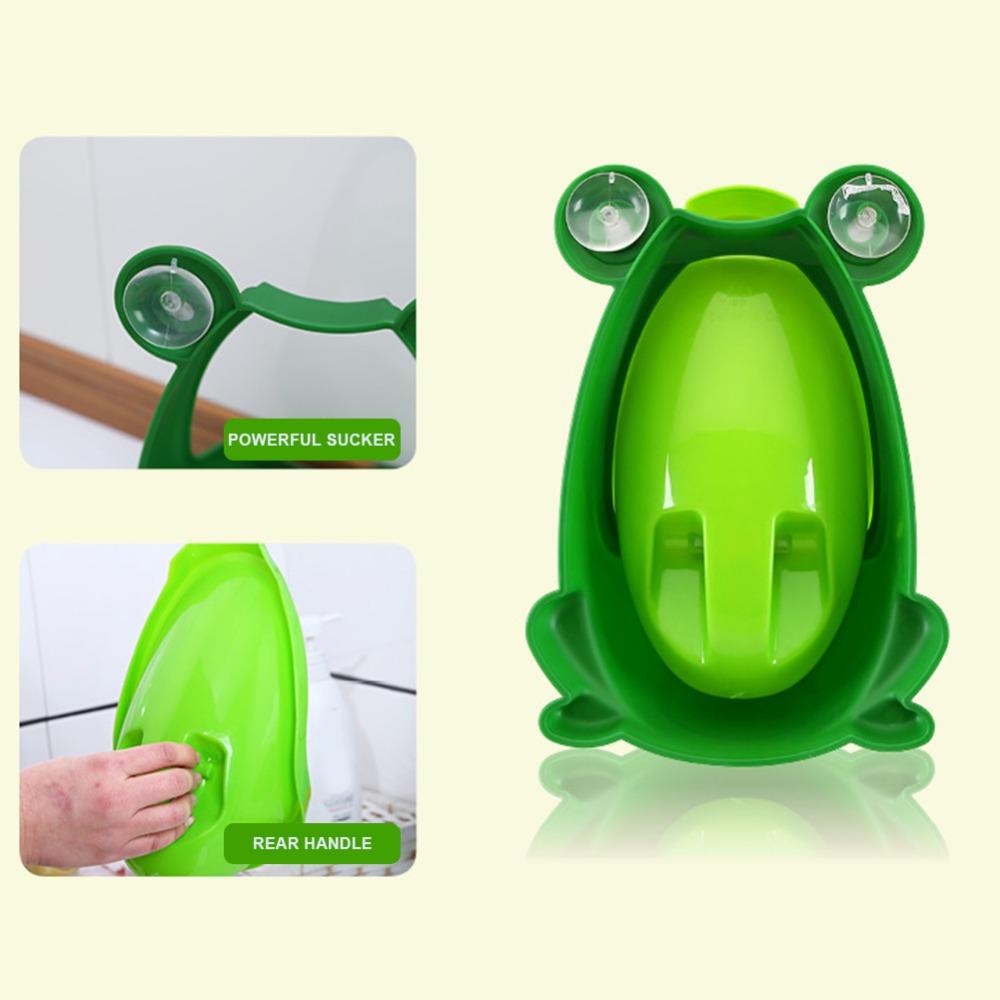 Potty Training Urinal Urination Pot Children Potty Toilet Baby Hygiene Toilet Frog Standing Potty