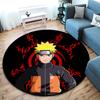 Famous cartoon NARUTO protagonist Uzumaki Naruto round carpet soft home decoration anti-slip door mat outdoor picnic mat carpet M4