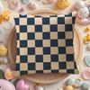 Simple And Stylish Checkerboard Pattern Pillow Case Sofa Living Room Bedroom Headboard Backrest Cushion Square Cushion