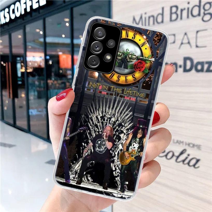 Guns N Roses Good Time For Samsung Galaxy A15 A14 A13 A12 A55 A54 A53 A52 Phone Case A32 A35 A34 A33 A25 A24 A23 A22 A04S A03S A