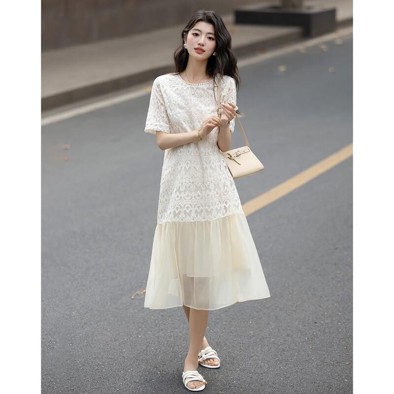 Demana Stickerei-Puppe Kleid Süßer Stil