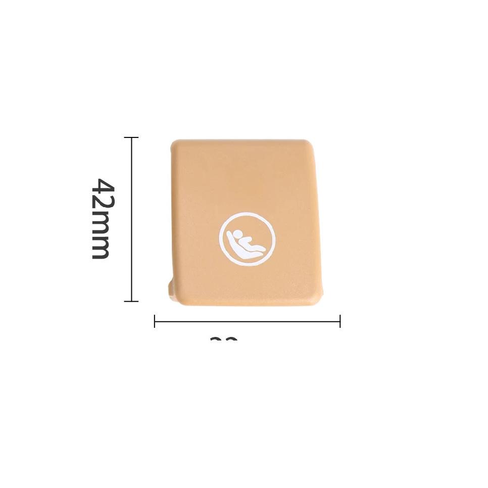 Car Rear Child Seat Fixing ISOFix Cover Hook ISOFIX Cover Child Restraint Switch For Volvo V60 V90 XC40 XC60 S60 S90