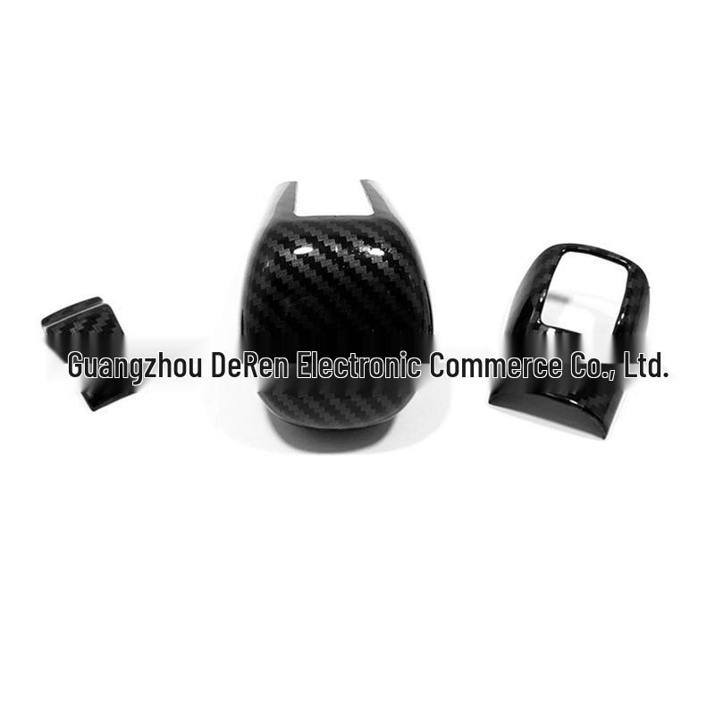 3-Piece Carbon Fiber Gear Shift Knob Cover for 16th Gen Civic