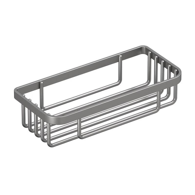 LIEI No-Drill Bathroom Shelf with Tissue Box