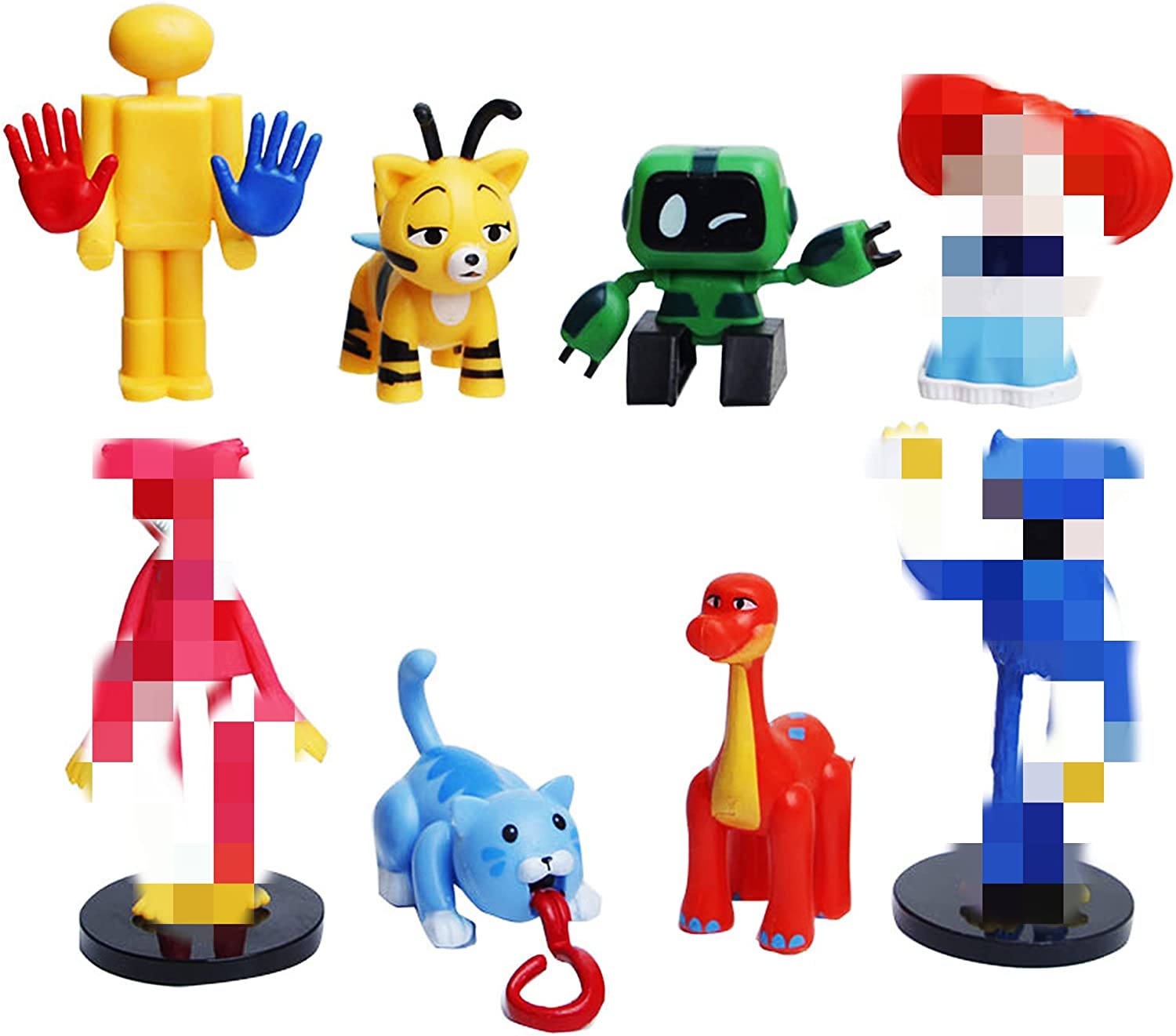 

Мак обнимашки-обнимашки playtime Игрушки Фигурки Действия 8штИгрушки Пластиковый Набор Фигурки на Торт для Детей Подарки Принадлежности для Вечеринки 8 Шт