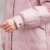 Pa Si Te Women's Hooded Mid-Length Down Jacket