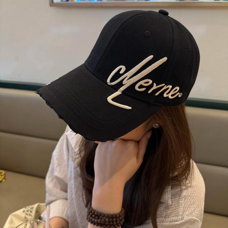 Cappellino da Baseball da Donna con Lettera Ricamata Protezione Solare per l'Estate Stile Casual