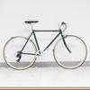 Bicycle Front Rear Fender Retro Fixed Gear Bike 700C Road Bicycle Fender Plastic and Aluminum Liner Fender Silver Black