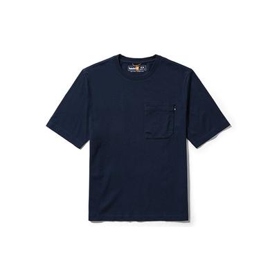UV Protection Moisture-Wicking T-Shirt Men Tops Deep-Sapphire-Blue A641C-433