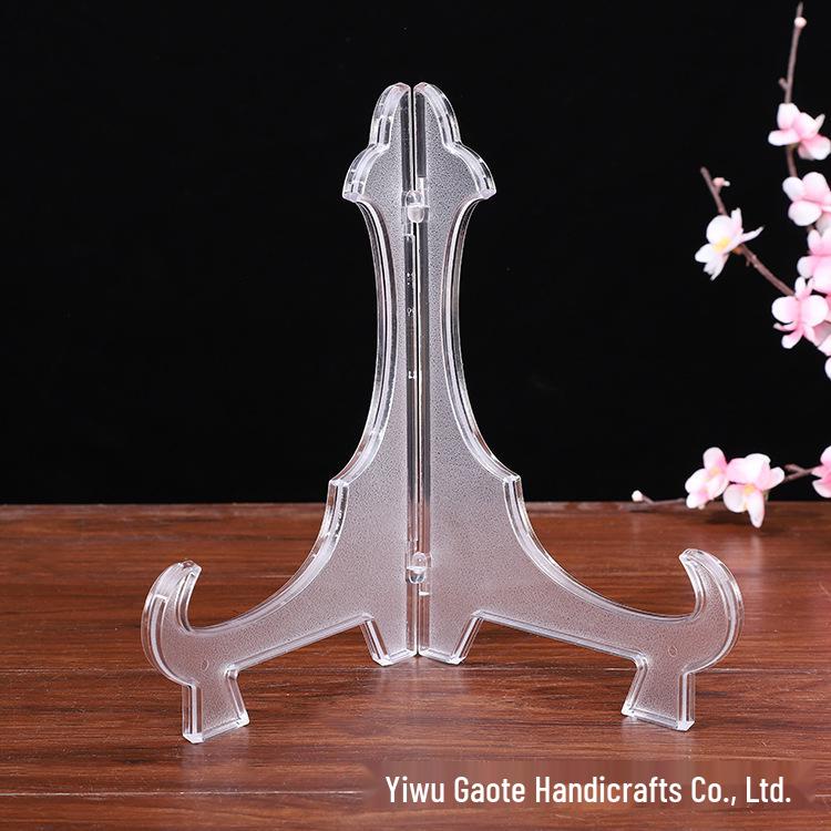 Photo Studio Plate and Frame Display Stand for Crystal Prints, Medals, Certificates, and More