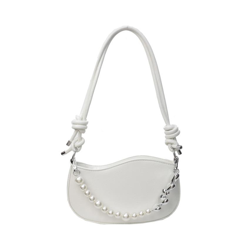 Simple Temperament Underarm Fashion Bag Women'S Commuter Small Square Bag High-End Casual Shoulder Bag