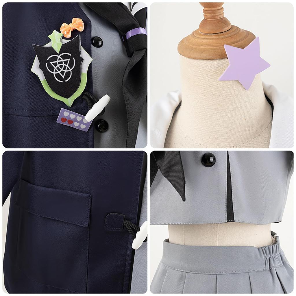 [Milky Time] Blue Archive Reisa Cosplay Halloween Uniforme de Marinheiro Feminino