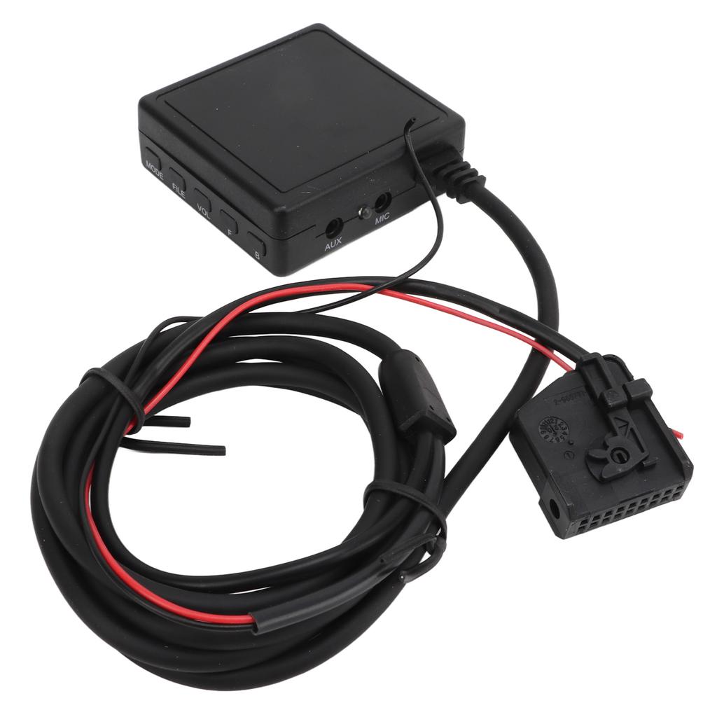 Bil Bluetooth-adapter Handsfree-samtal Trådlöst ljud Stabil överföring Ersättning för Ford