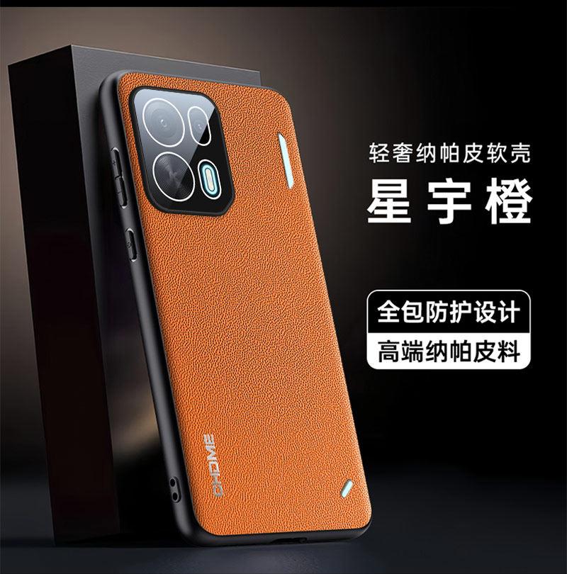For OPPO K15 Pro Plus Leather Texture Camera Lens Film Protection Case For OPPO K15 Pro+ Soft Silicone Shockproof Cover Bumper