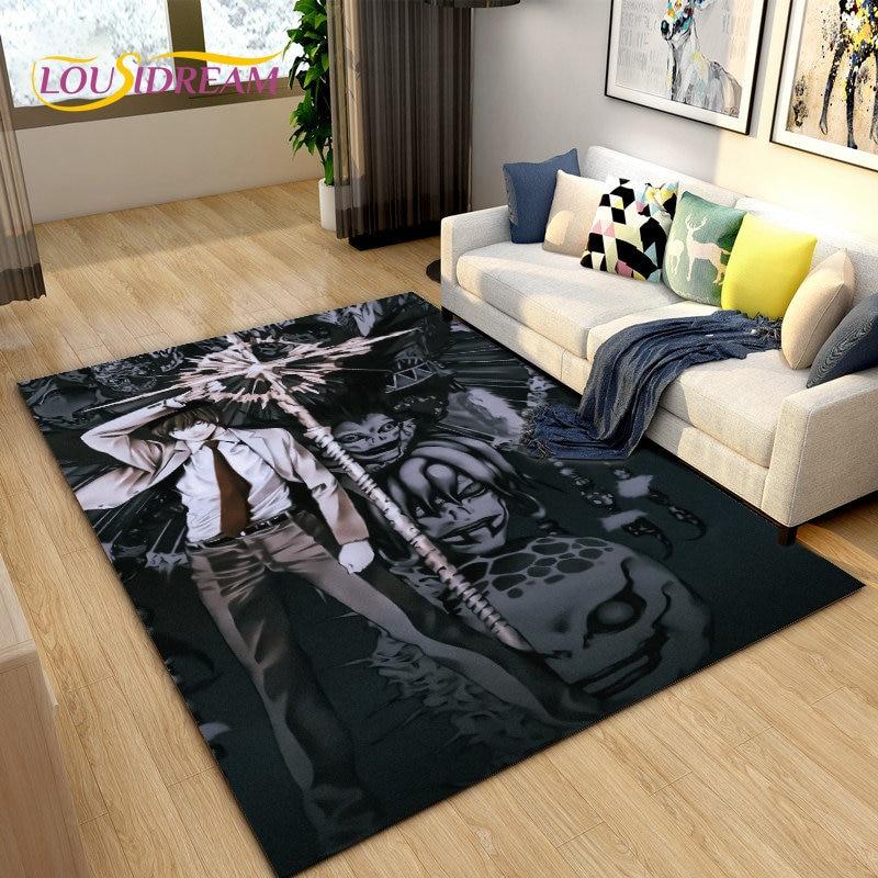 Anime Death Note Area Rug Large,Carpet Rug for Living Room Sofa Children's Room,Kitchen Bathroom Doormat Soft Non-slip Floor Mat