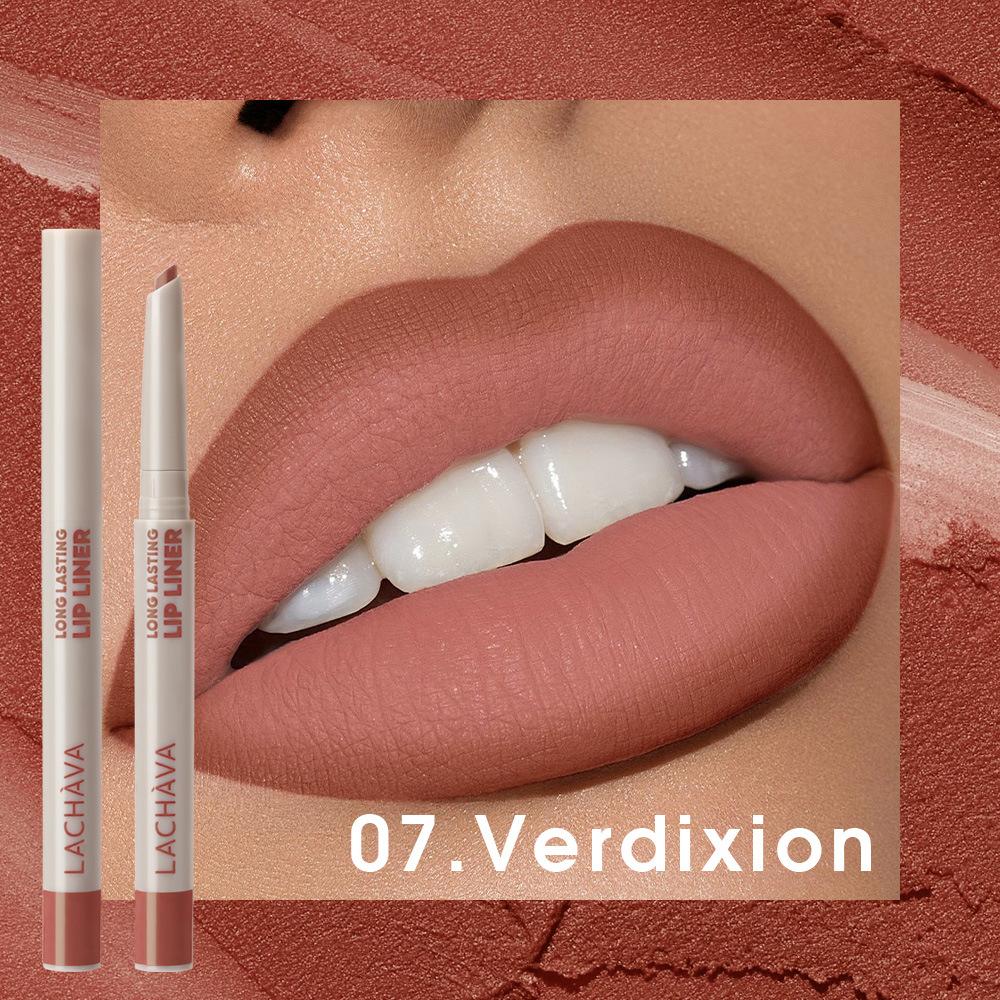 

Матовый водостойкий помада-карандаш для губ 10 цветов, многоцветный корректирующий карандаш для губ, увеличивающий объем, с глянцевым финишем, нюдовый карандаш для губ