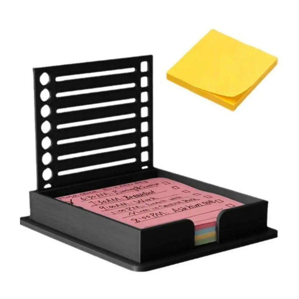 Daily Planner Sticky Note Holder Drawing Template Desk Organizer Portable Note Holder  Students