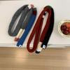 New Striped Plush Scarf Narrow Thin Long Scarves Fashion Korean Winter Warmer Scarf Casual Street Neckerchief for Men and Women
