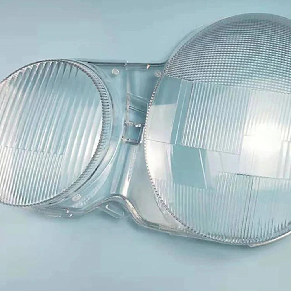 VFOSQ1 Car Front Headlamp Glass Lamp Transparent Lampshade Shell Headlight Cover For Mercedes-Benz E-Class W210 E230 E350 1995~2001