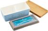Showa BC de Paris Bento Wood 1 Includes Ice Made in 77146 Café Box, Grain, Blue, Tier, 600ml, Divided, Packs, Japan,